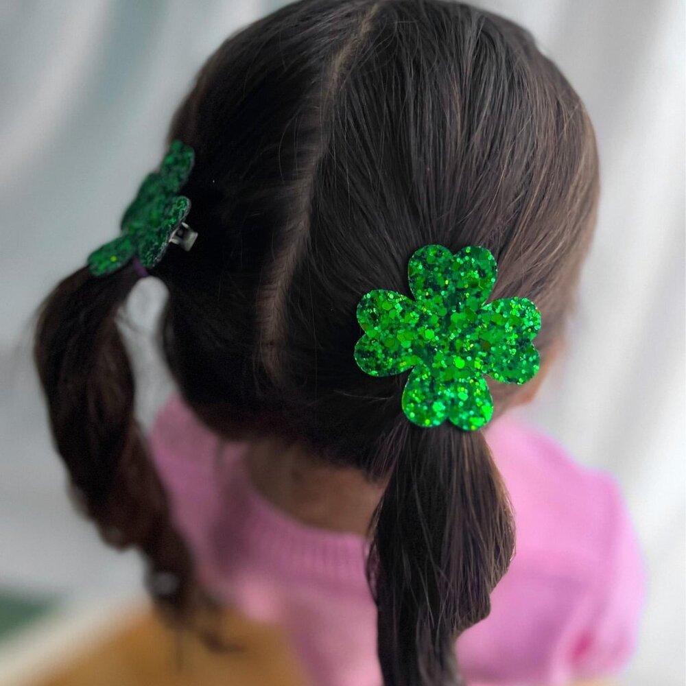 St. Patrick's Day Hair Clip Hair Bow